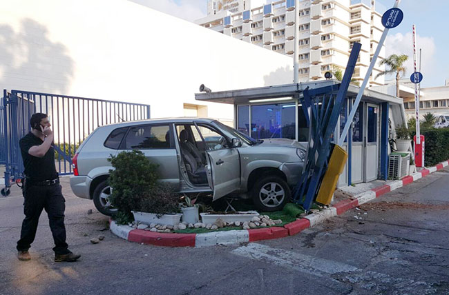 צילום: אבטחה בית חולים וולפסון