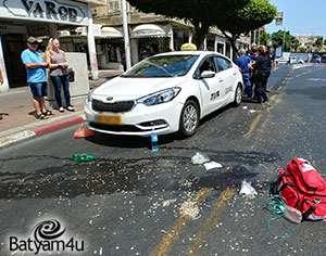 זירת התאונה | צילומים: אלירן אביטל