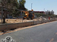 העבודות שמבצעת נת"ע ברחוב ניסנבאום