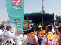 צוותי ההצלה | צילום: יקותיאלי תיעוד מבצעי מד"א