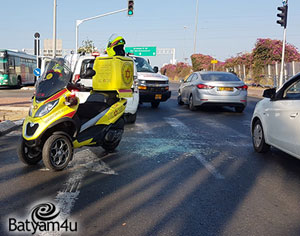 זירת התאונה | צילום דוברות מד"א