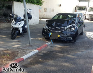 הרכב אחרי התאונה | צילום: דוברות איחוד הצלה