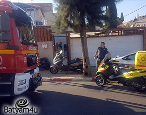 זירת האירוע | צילום: דוברות מד"א