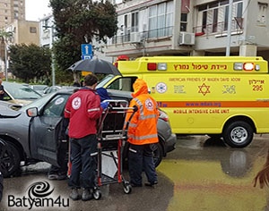 זירת התאונה | צילום: תיעוד מבצעי מד"א