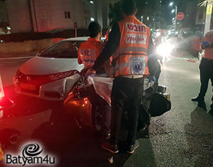 זירת התאונה | צילום איחוד הצלה