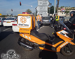 זירת התאונה | צילום דוברות איחוד הצלה