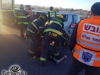 זירת התאונה | צילום: דוברות איחוד הצלה