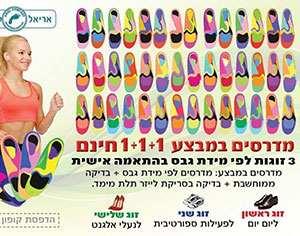 מערכת ניתוח עומסים דינמית להתאמת מדרסים מדויקת – ‏אריאל מדרסים